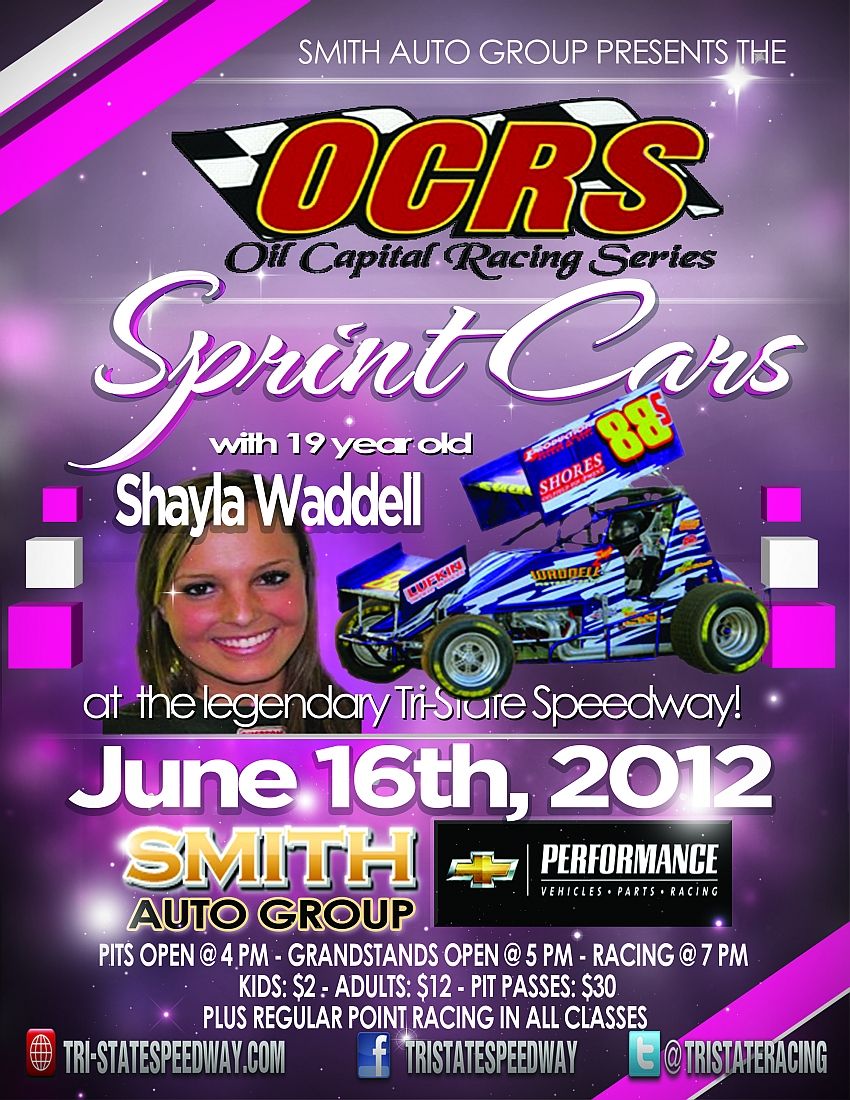 OCRS Sprint Cars presented by Smith Auto Group on June 16th, 2012