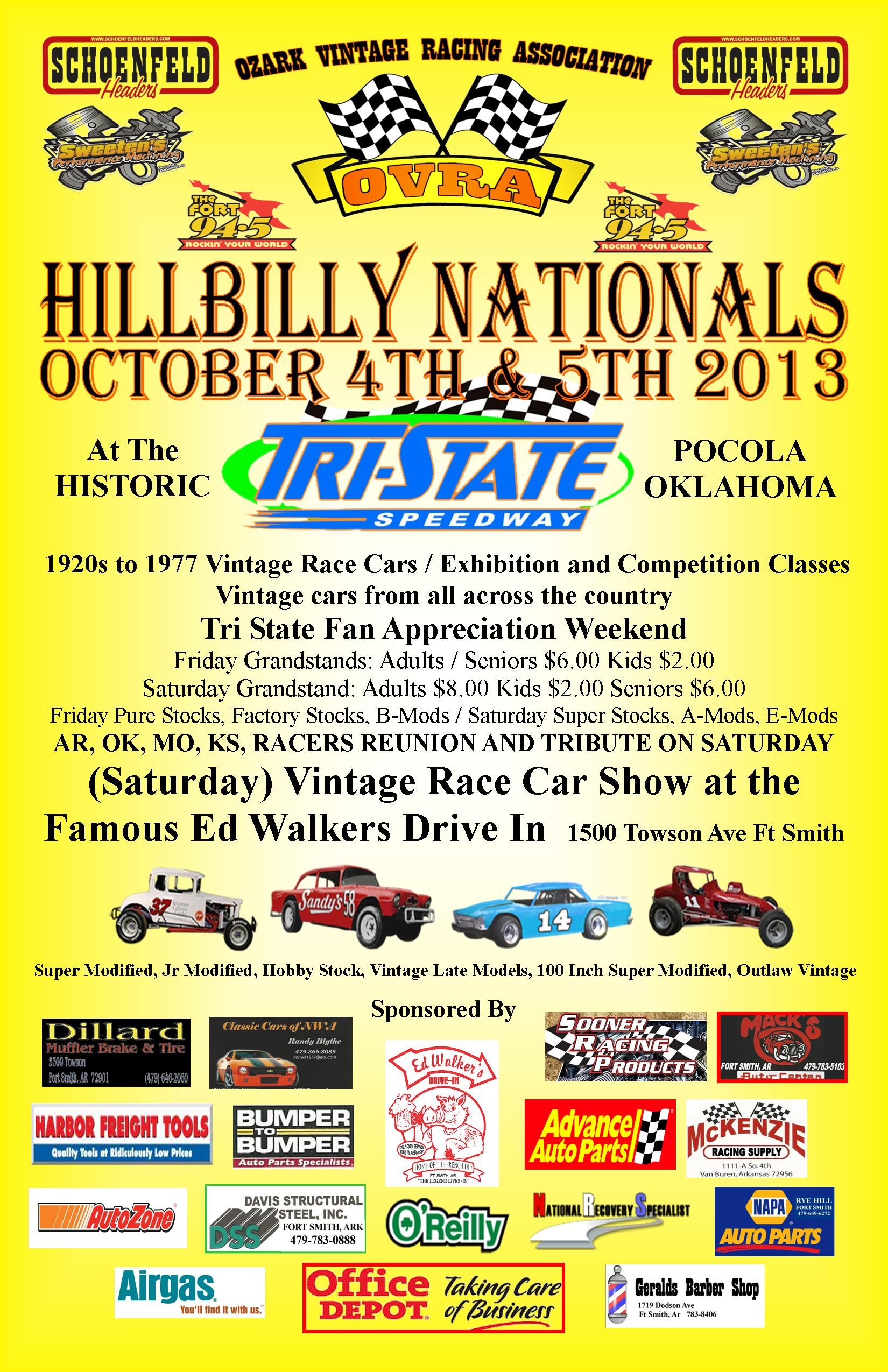 2013 Hillbilly Nationals at Tri-State Speedway!