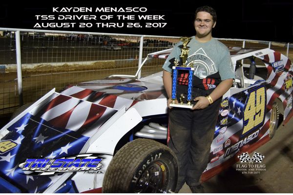 Driver of the Week: Kayden Menasco