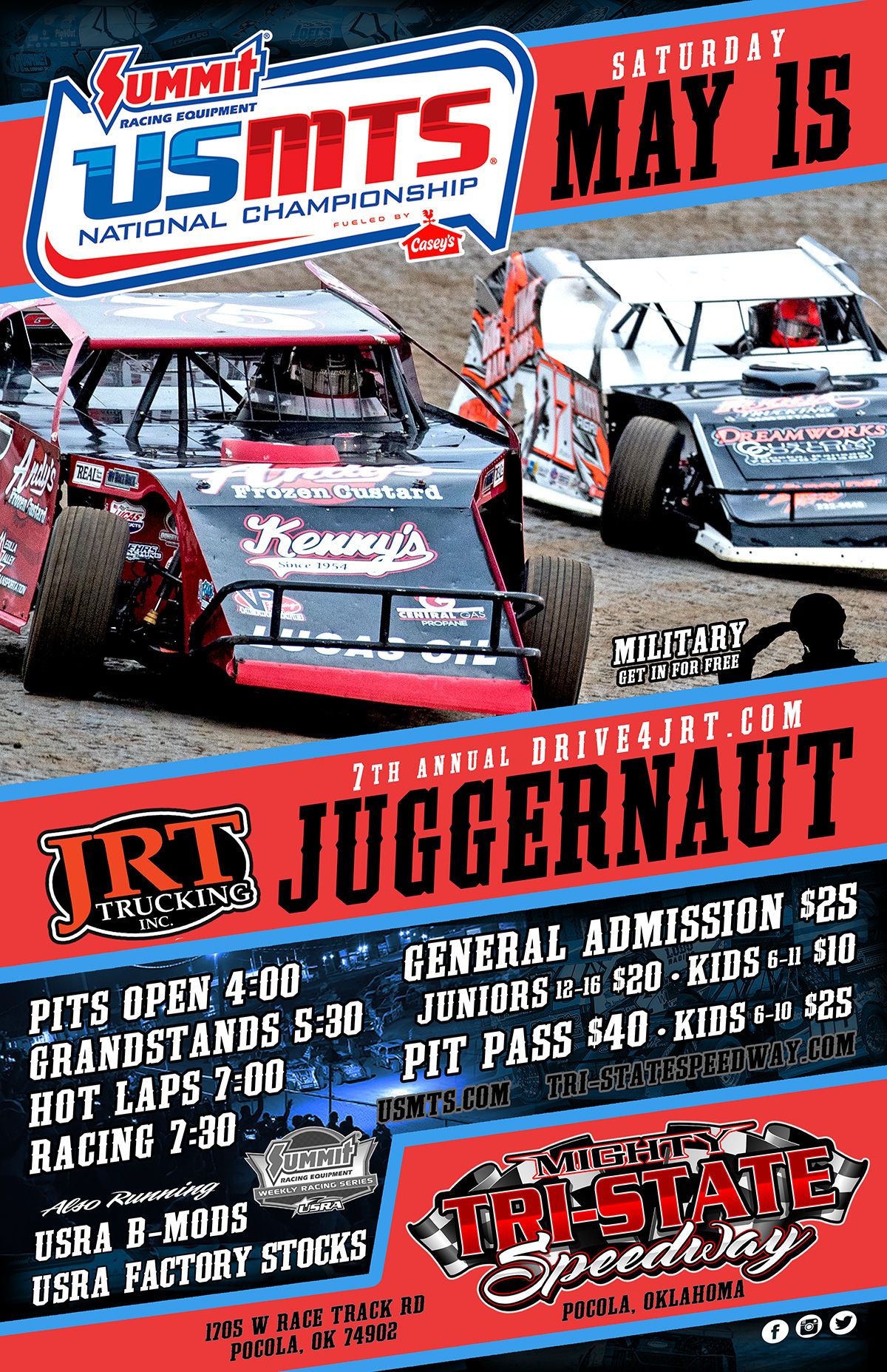 7th Annual USMTS JRT Trucking Inc. Juggernaut presented by Hacienda Mechanical