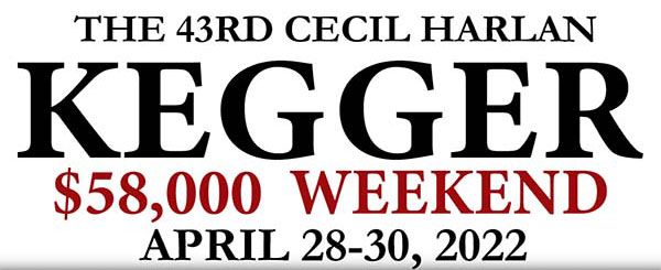 Details Released for the 43rd Annual Cecil Harlan Kegger!