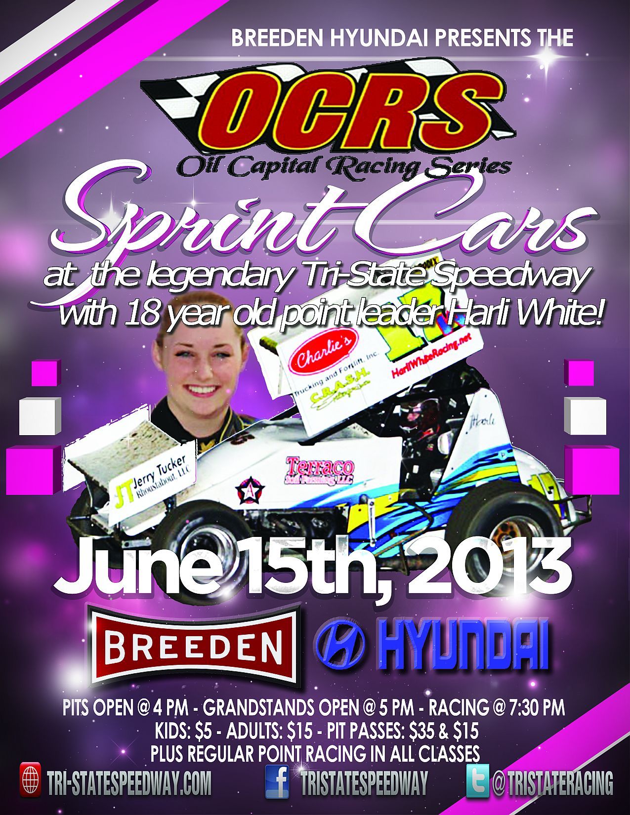 Oil Capital Racing Series with Harli White